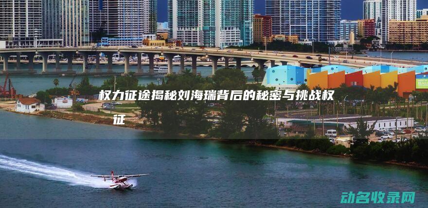 权力征途 揭秘刘海瑞背后的秘密与挑战 (《权力征途》)